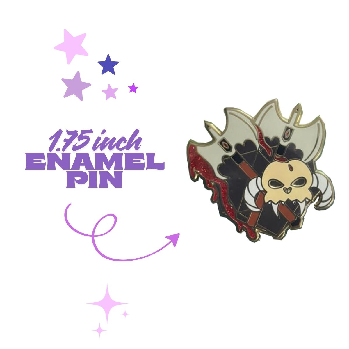Barbarian Enamel Pin | Dungeons and Dragons