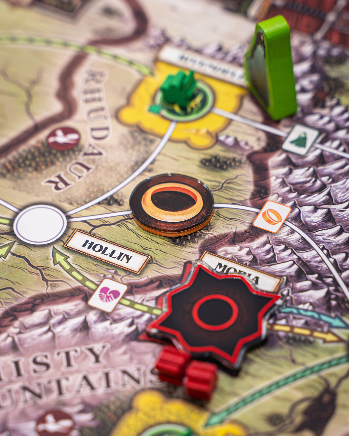 Fate of the Fellowship Compatible Token Bundle | Acrylic Game Tokens