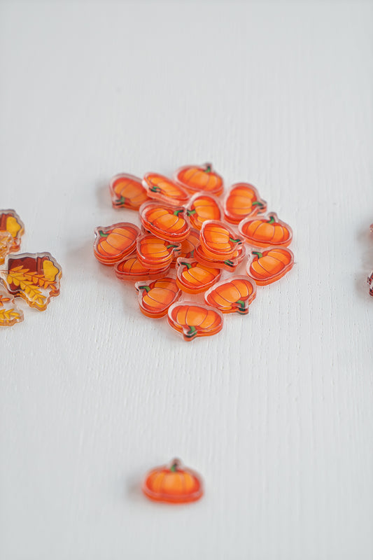 Pumpkin Token | Acrylic Game Tokens – 0.75" | Double-Sided Print
