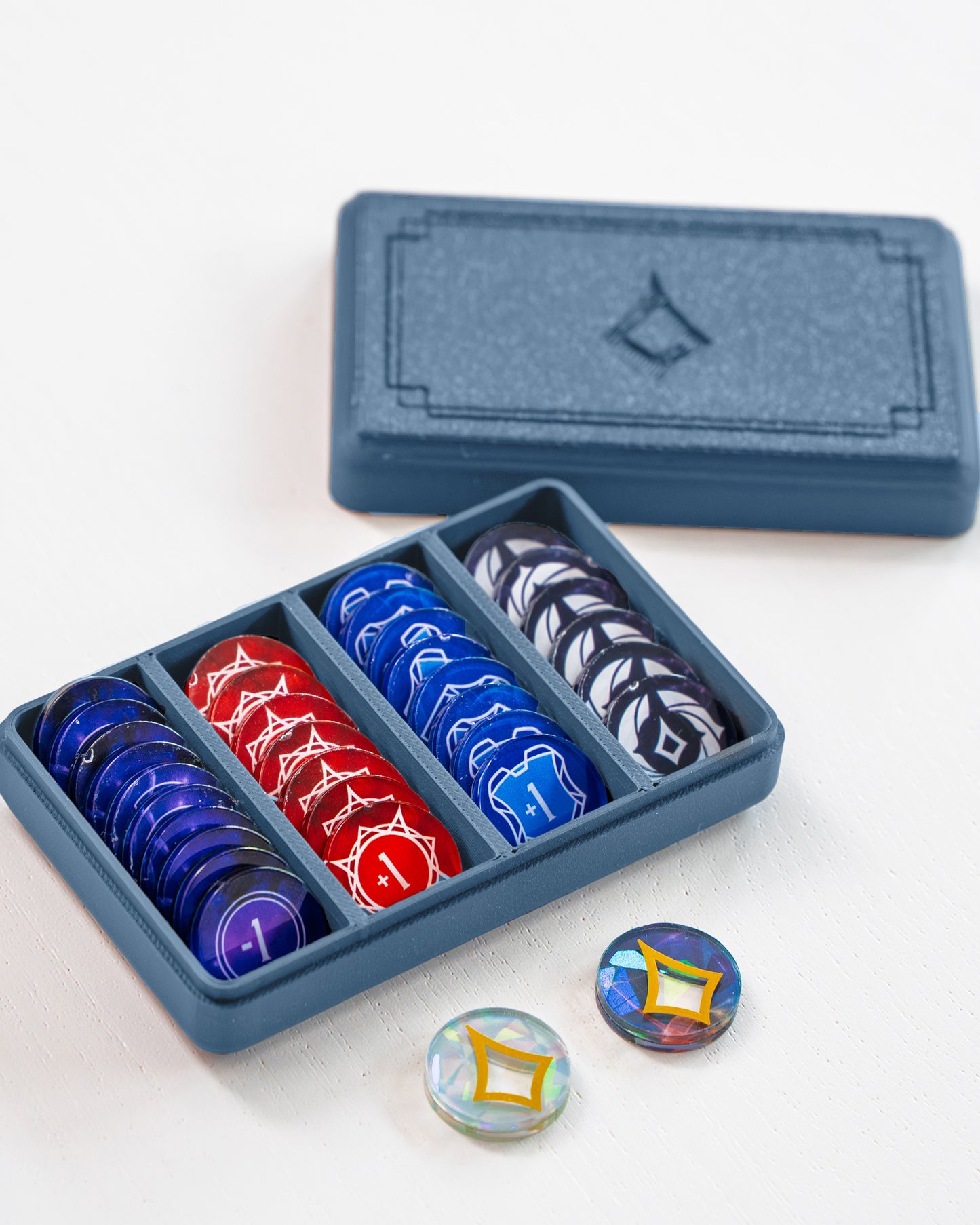Lorcana TCG Bundle | Acrylic Game Tokens | Double-Sided Print