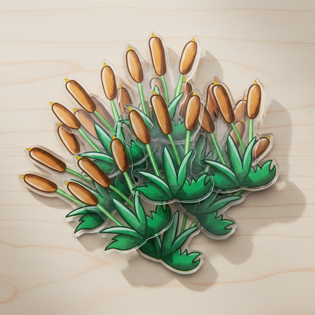 Reed Token | Acrylic Game Tokens – 0.75" | Double-Sided Print