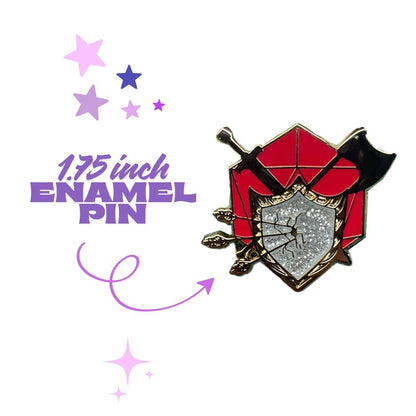 Fighter Enamel Pin | Dungeons and Dragons