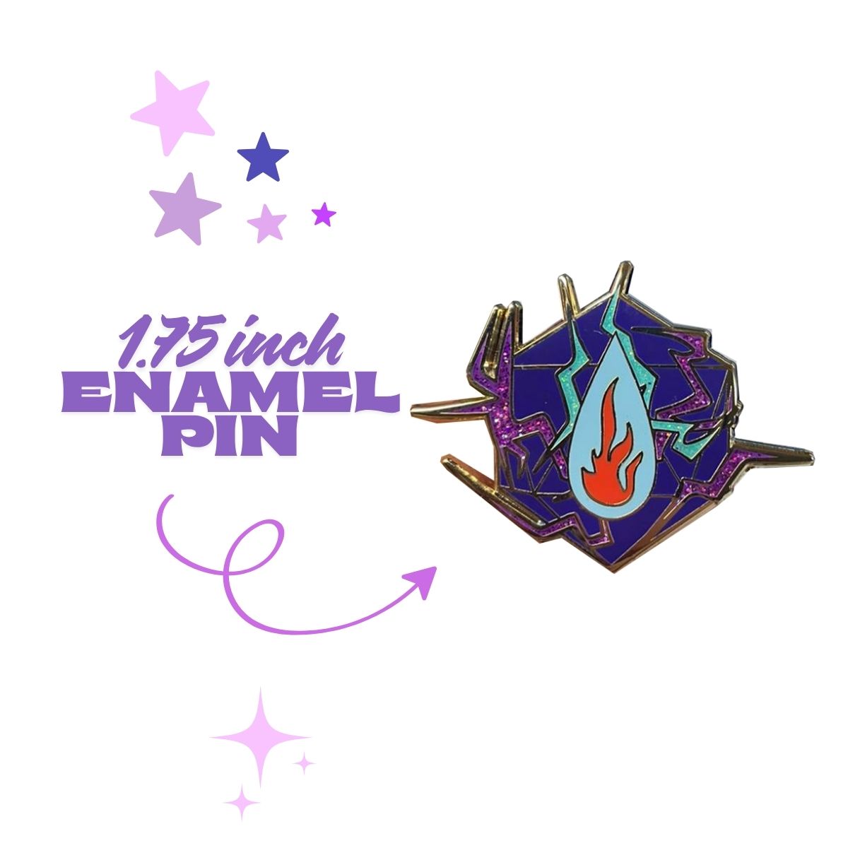 Sorcerer Enamel Pin | Dungeons and Dragons