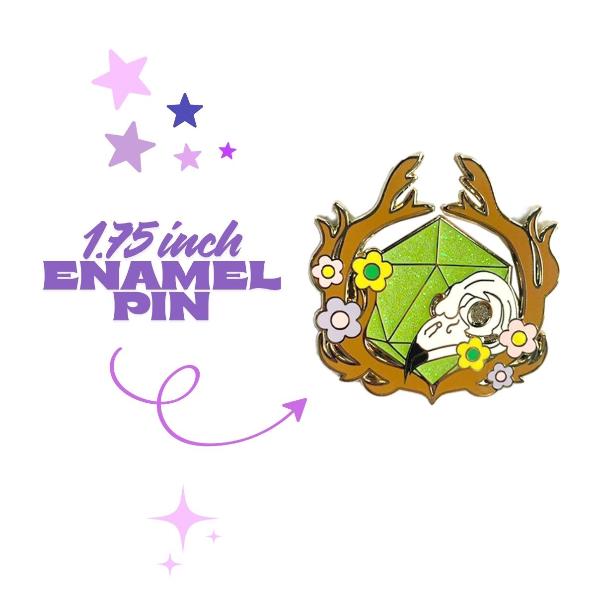 Druid Enamel Pin | Dungeons and Dragons