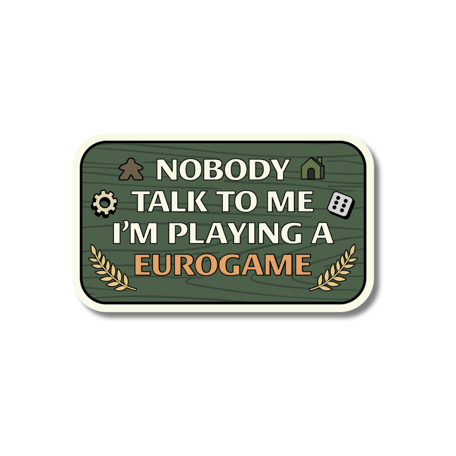 Euro Gamer Sticker | Waterproof & UV Proof