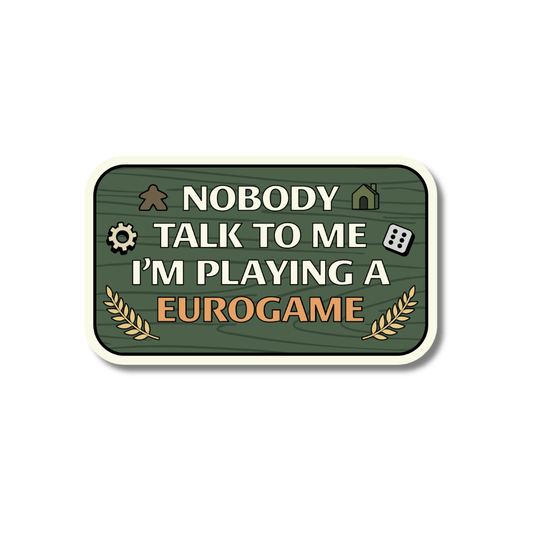 Euro Gamer Sticker | Waterproof & UV Proof