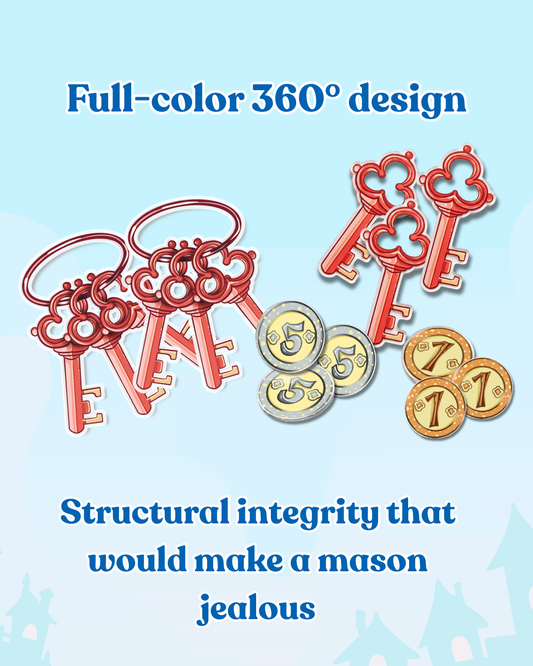 [COMING SOON] Castle Combo Bundle | Acrylic Game Tokens