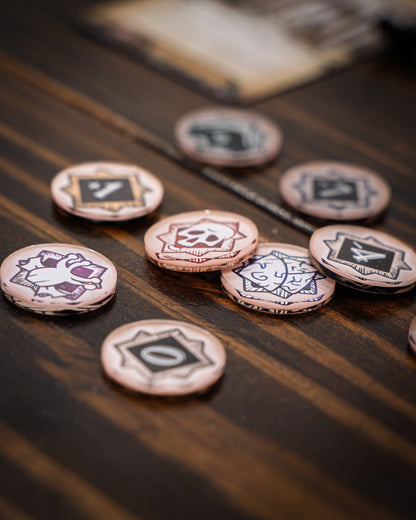 Arkham Horror LCG Compatible Token Bundle | Acrylic Game Tokens