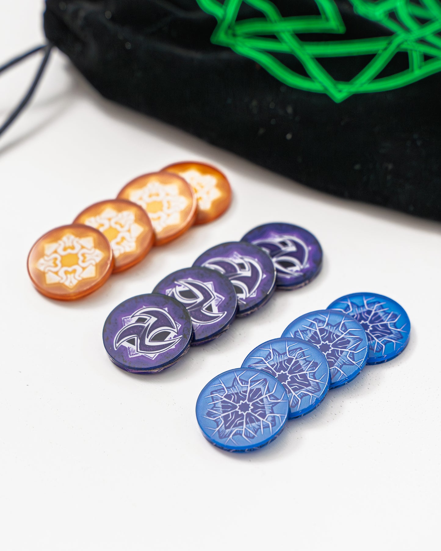 Arkham Horror LCG Compatible Token Bundle | Acrylic Game Tokens