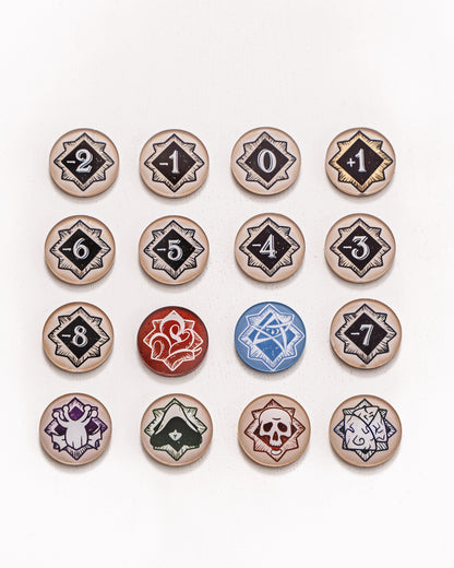 Arkham Horror LCG Compatible Token Bundle | Acrylic Game Tokens