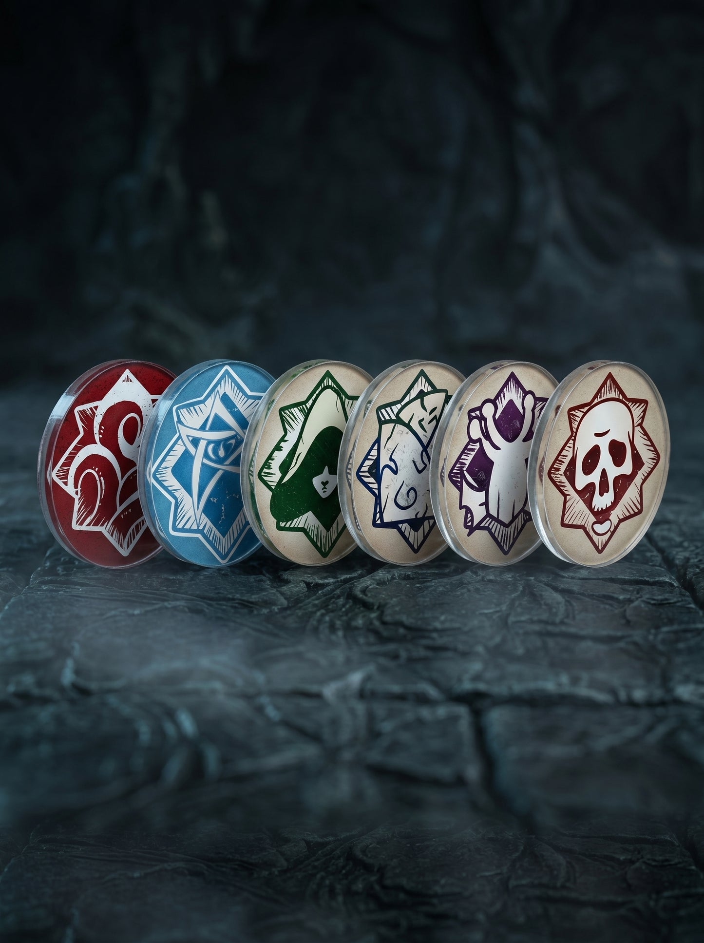 Arkham Horror LCG Token Bundle | Acrylic Game Tokens