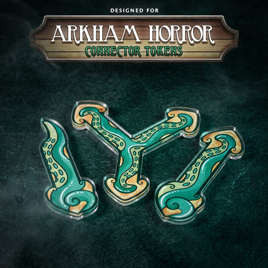 Arkham Horror LCG Connector Arrow Token Bundle | Acrylic Game Tokens