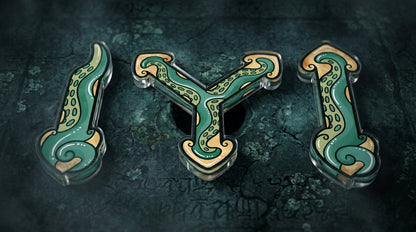 Arkham Horror LCG Connector Arrow Token Bundle | Acrylic Game Tokens