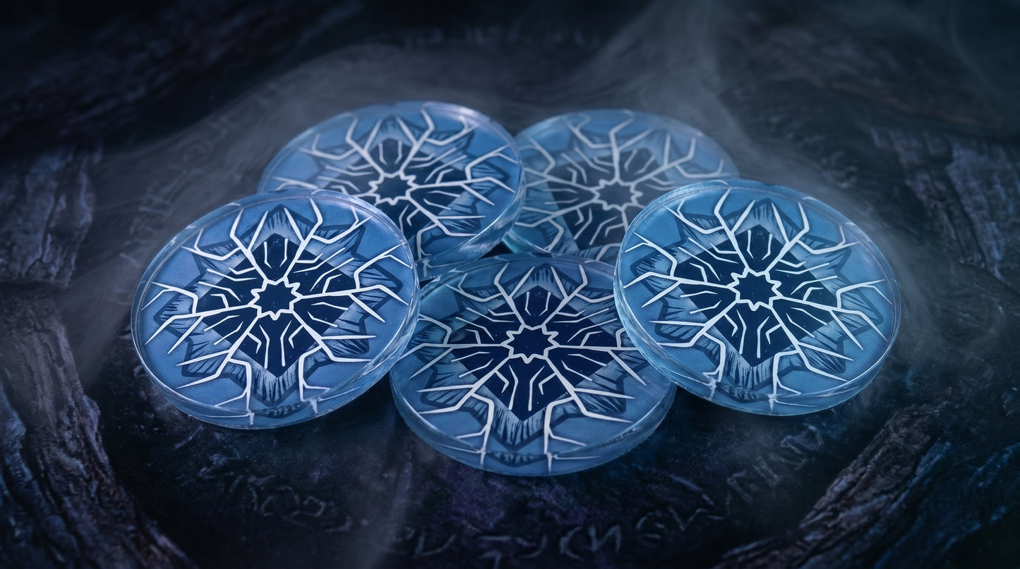Arkham Horror LCG Token Bundle | Acrylic Game Tokens