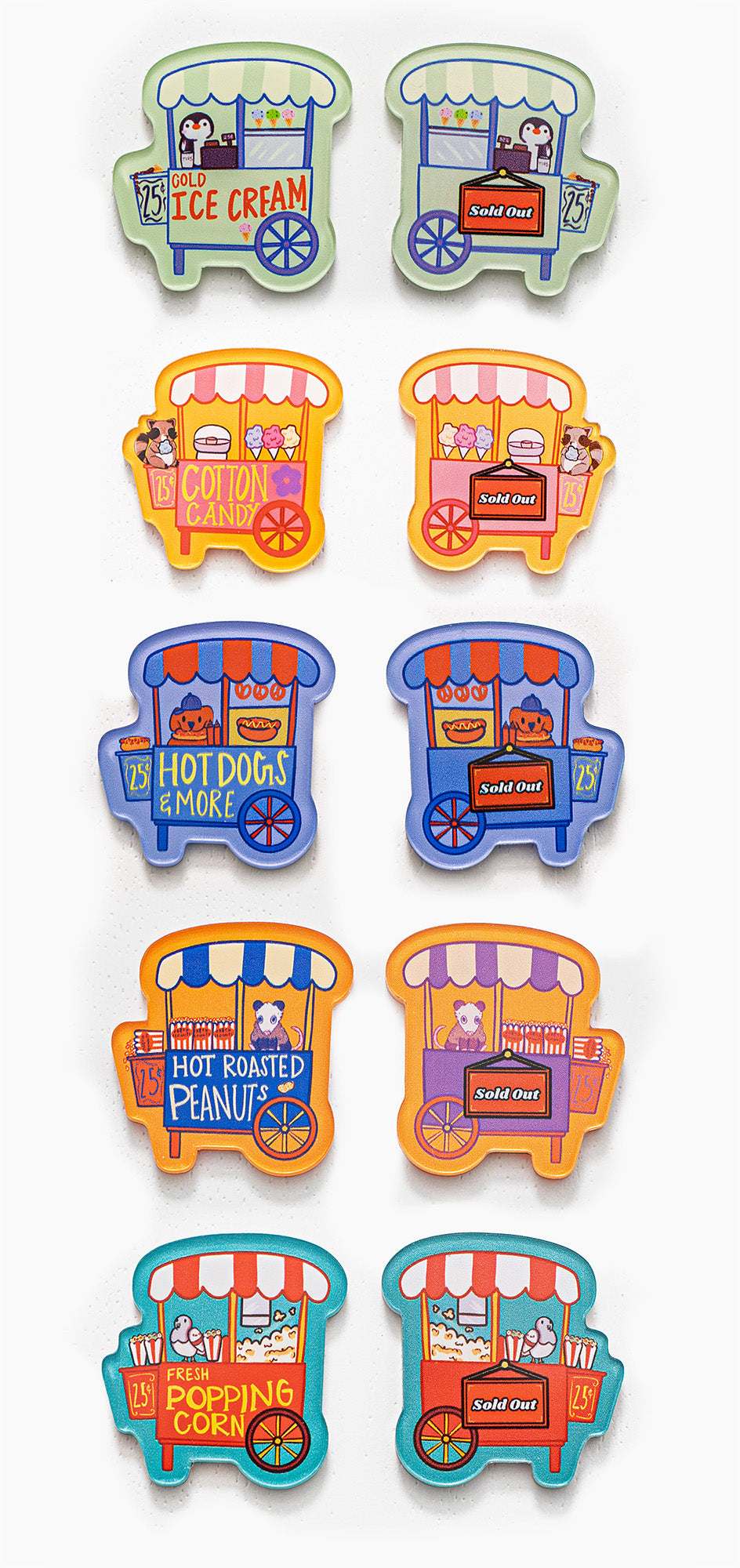Scout Token Bundle | Acrylic Game Tokens