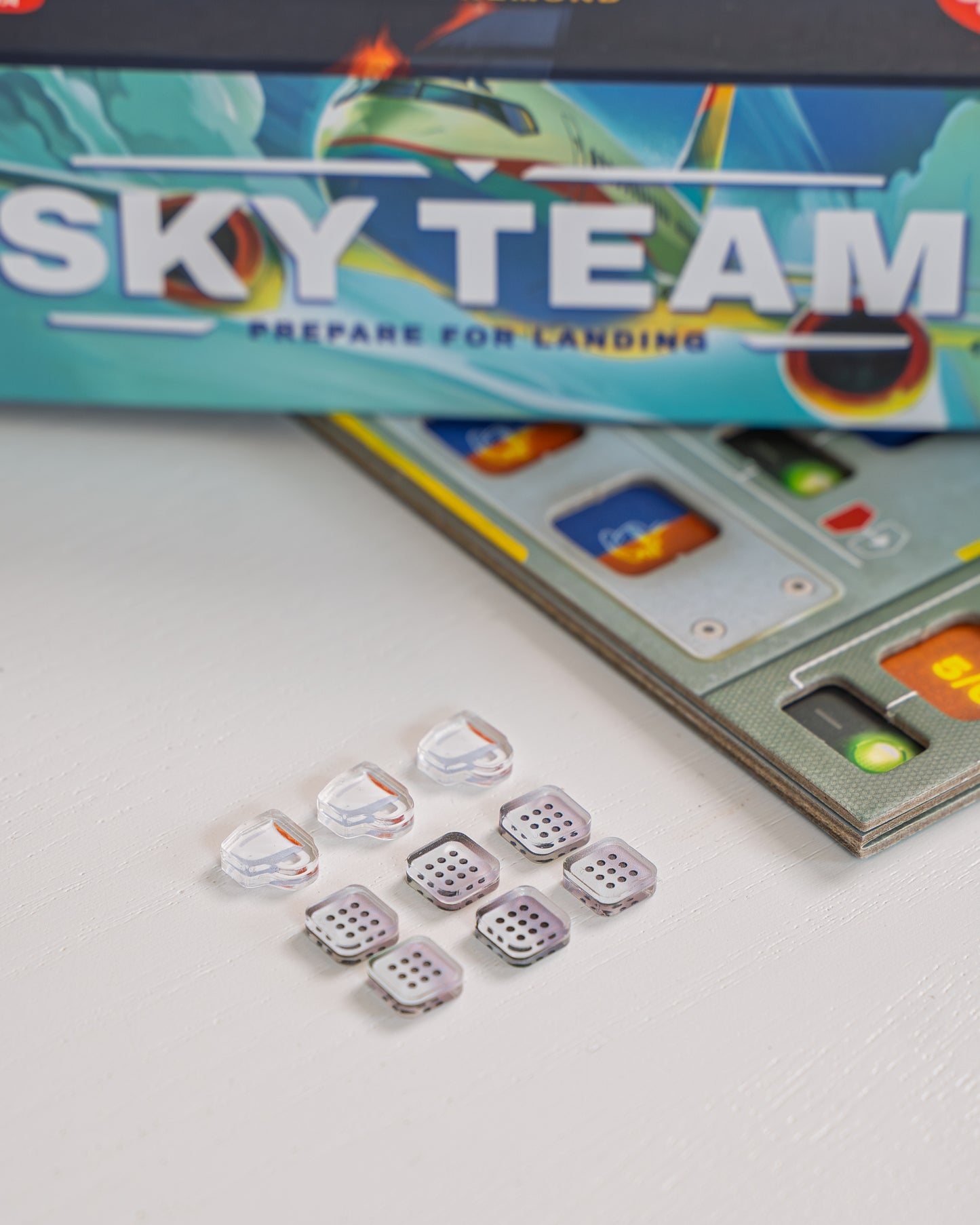 Sky Team Token Bundle | Acrylic Game Tokens