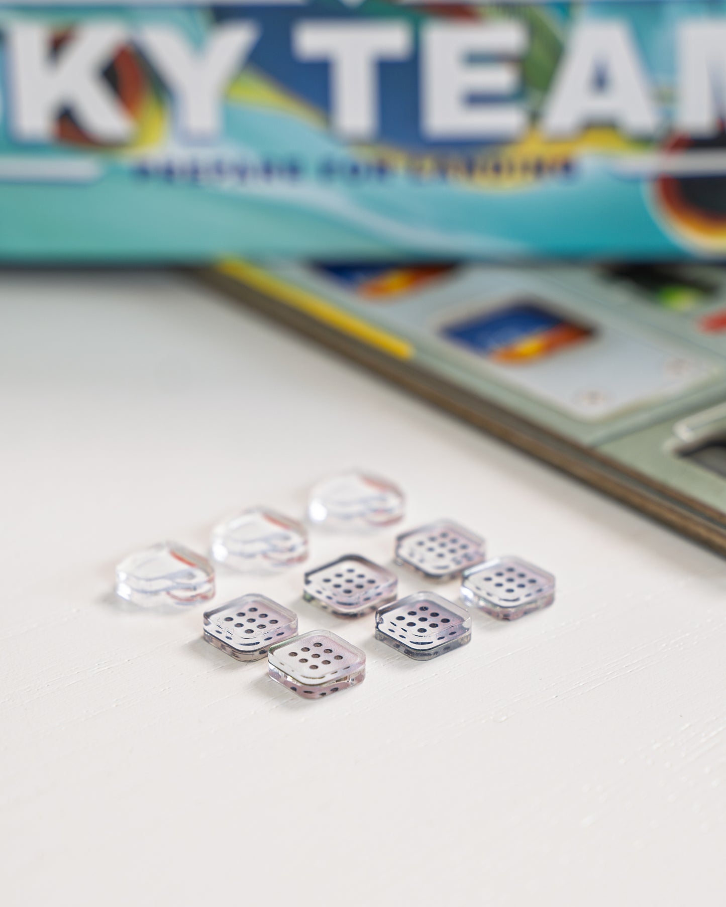 Sky Team Token Bundle | Acrylic Game Tokens