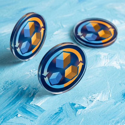 Sky Team Token Bundle | Acrylic Game Tokens