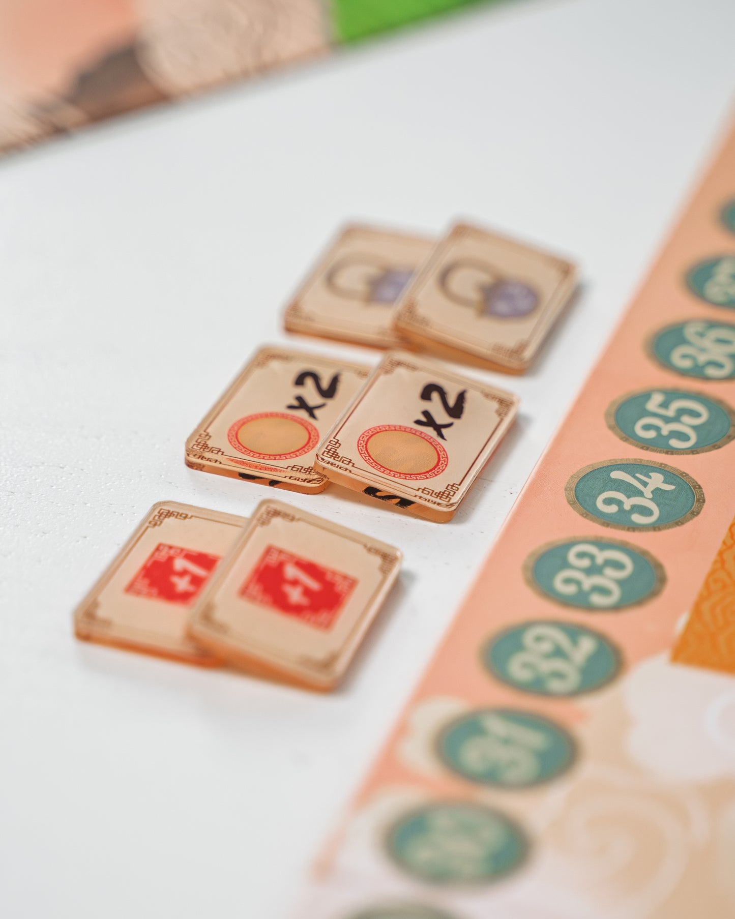 Tea Garden Token Bundle | Acrylic Game Tokens | Official Capstone Product