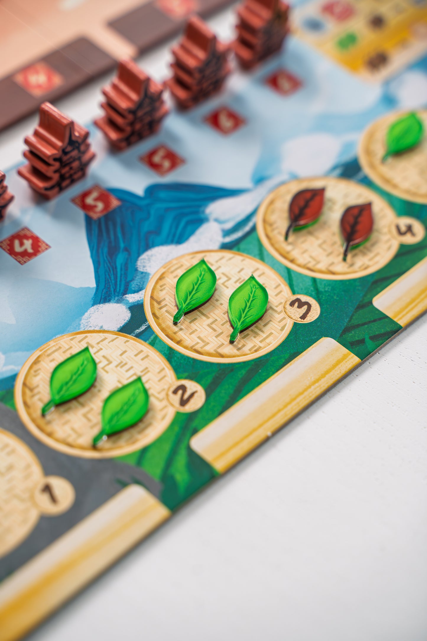 Tea Garden Token Bundle | Acrylic Game Tokens | Official Capstone Product