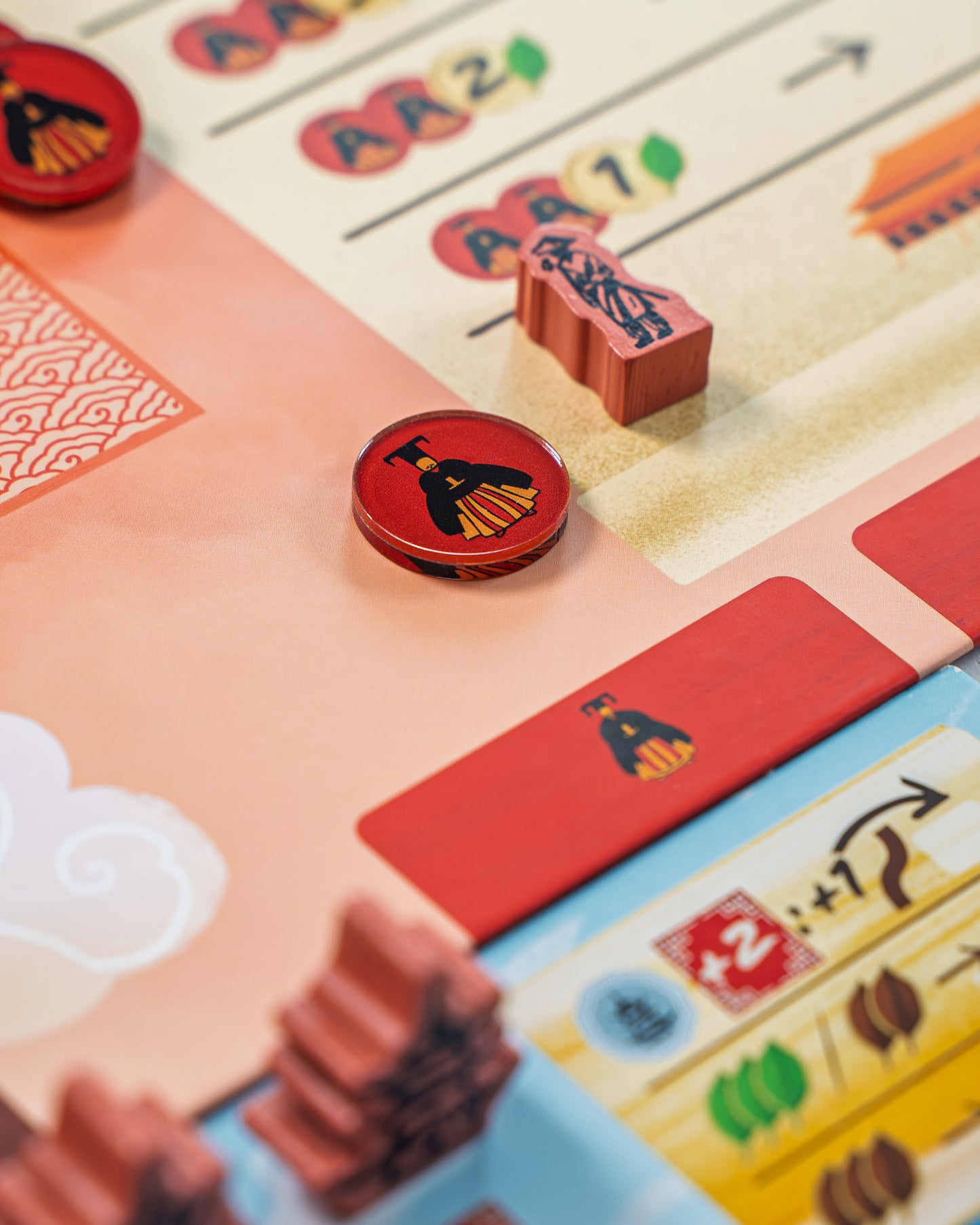 Tea Garden Token Bundle | Acrylic Game Tokens | Official Capstone Product