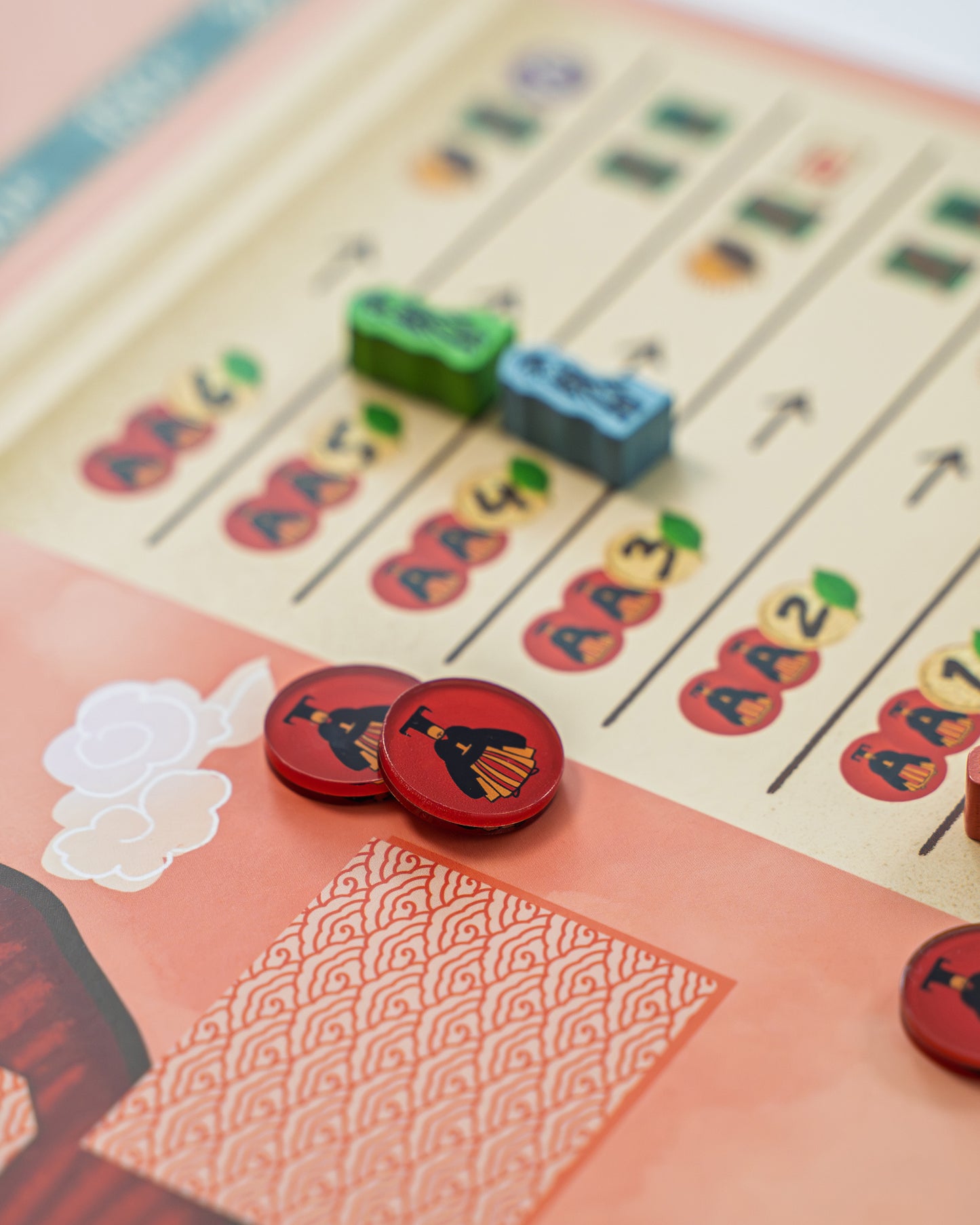 Tea Garden Token Bundle | Acrylic Game Tokens | Official Capstone Product