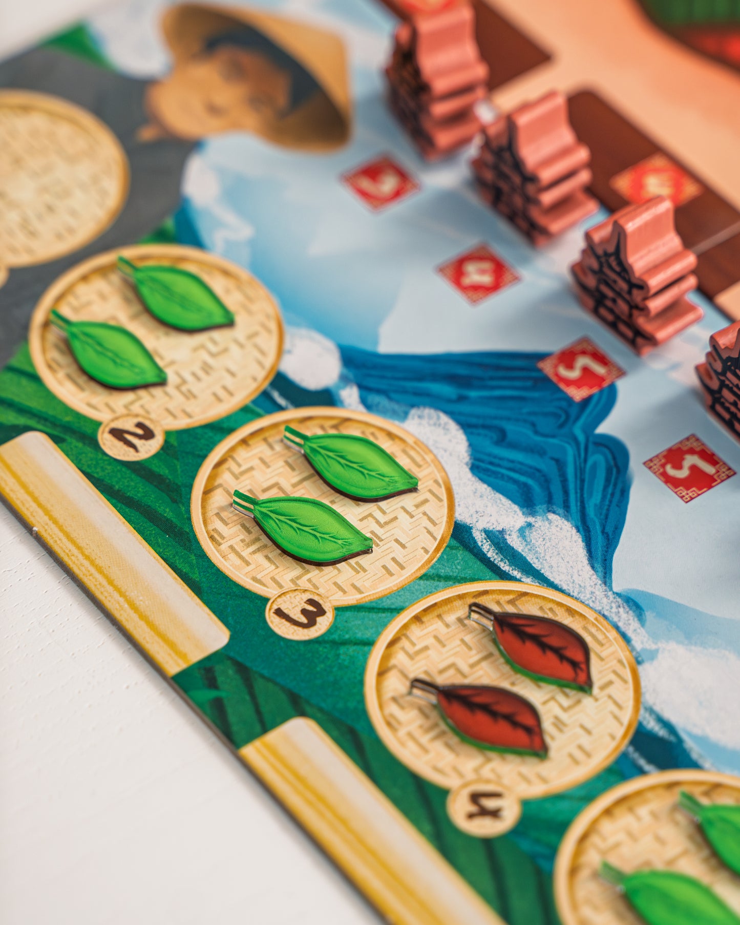 Tea Garden Token Bundle | Acrylic Game Tokens | Official Capstone Product