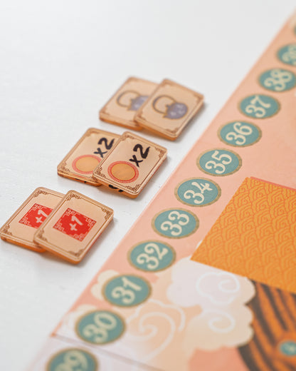 Tea Garden Token Bundle | Acrylic Game Tokens | Official Capstone Product