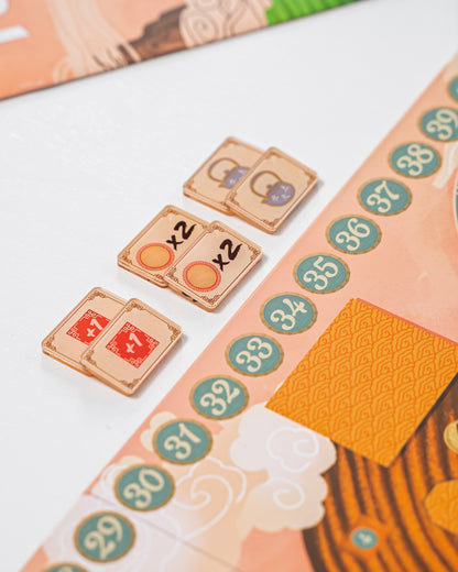 Tea Garden Token Bundle | Acrylic Game Tokens | Official Capstone Product