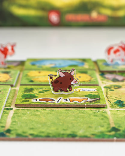 Boar Token | Acrylic Game Tokens – 0.75" | Double-Sided Print