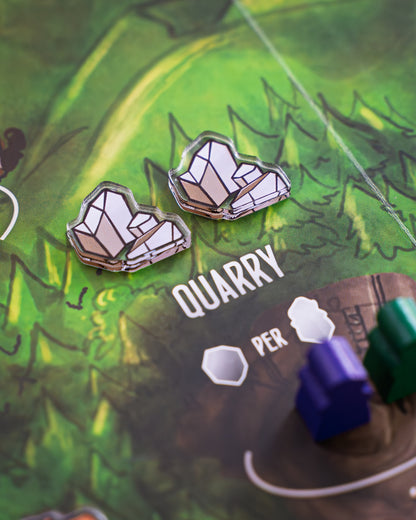 Farming Bundle Tokens | Acrylic Game Tokens – 0.75" | Double-Sided Print