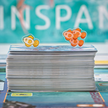 Finspan Bundle Tokens | Acrylic Game Tokens – 0.75" | Double-Sided Print