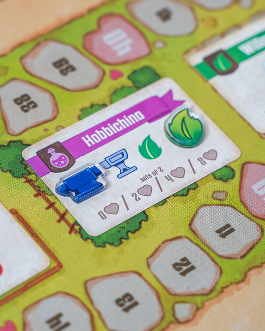 Anvil Token | Acrylic Game Tokens – 0.75" | Double-Sided Print