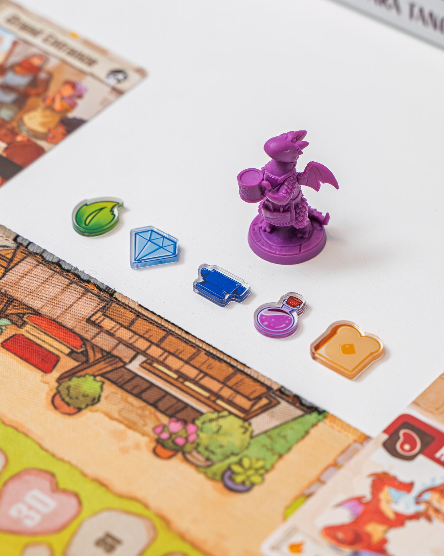 Potion Purple Token | Acrylic Game Tokens – 0.75" | Double-Sided Print