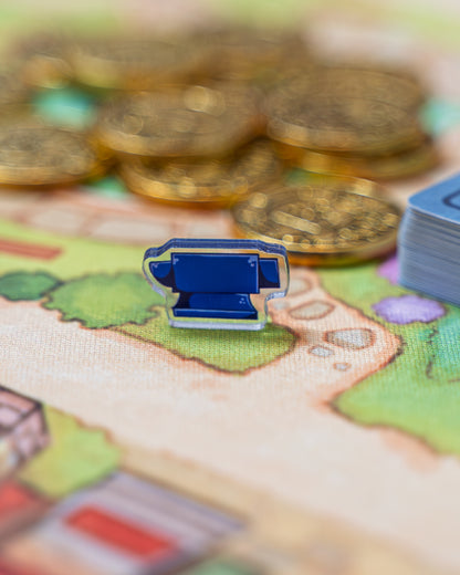 Anvil Token | Acrylic Game Tokens – 0.75" | Double-Sided Print