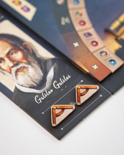 [COMING SOON] Galileo Galilei Token Bundle | Acrylic Game Tokens | Official Capstone Product