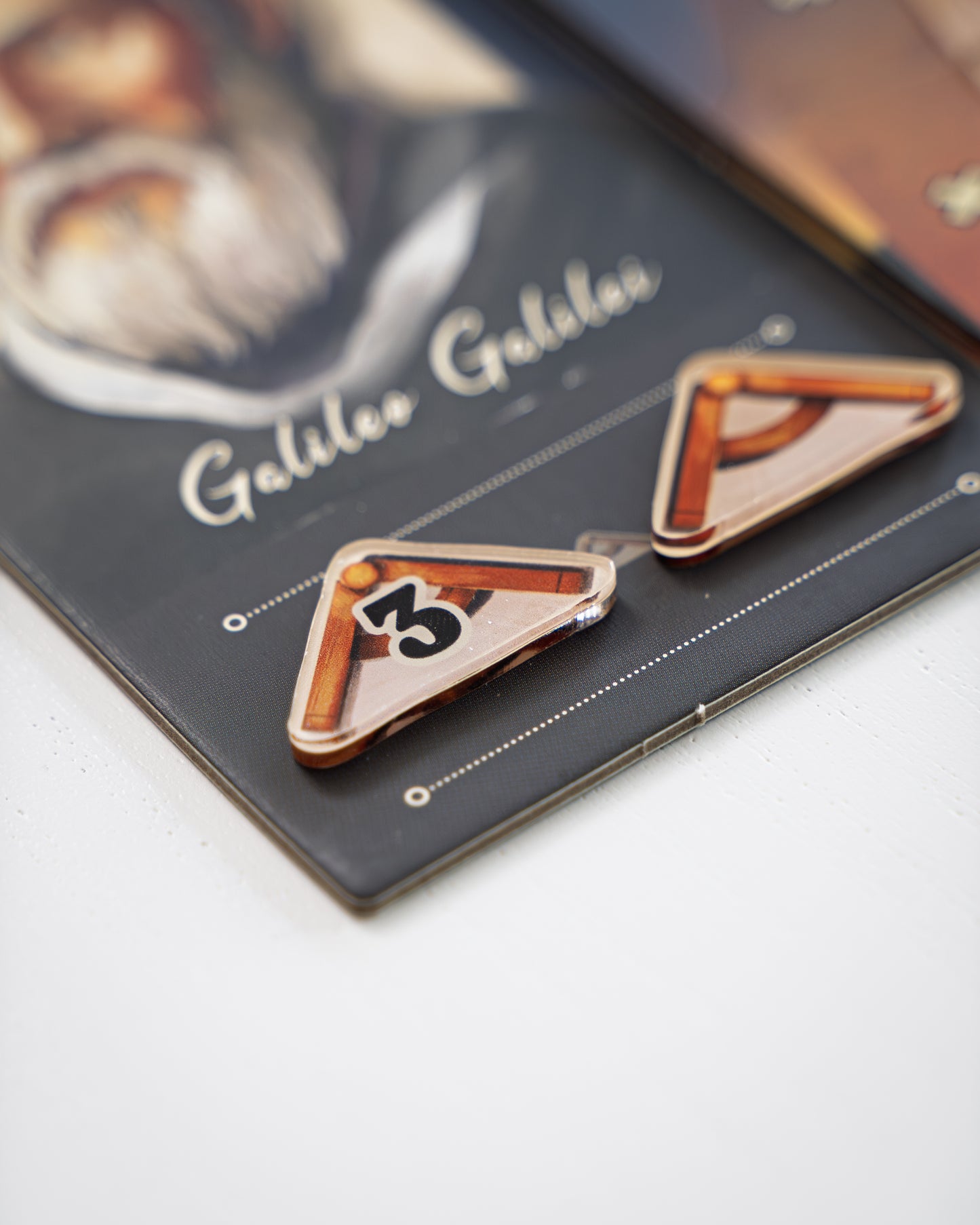 [COMING SOON] Galileo Galilei Token Bundle | Acrylic Game Tokens | Official Capstone Product