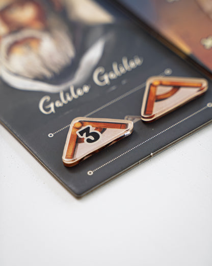 [COMING SOON] Galileo Galilei Token Bundle | Acrylic Game Tokens | Official Capstone Product