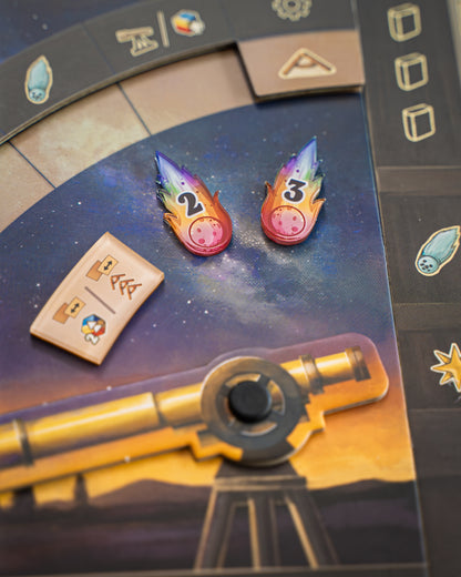 [COMING SOON] Galileo Galilei Token Bundle | Acrylic Game Tokens | Official Capstone Product