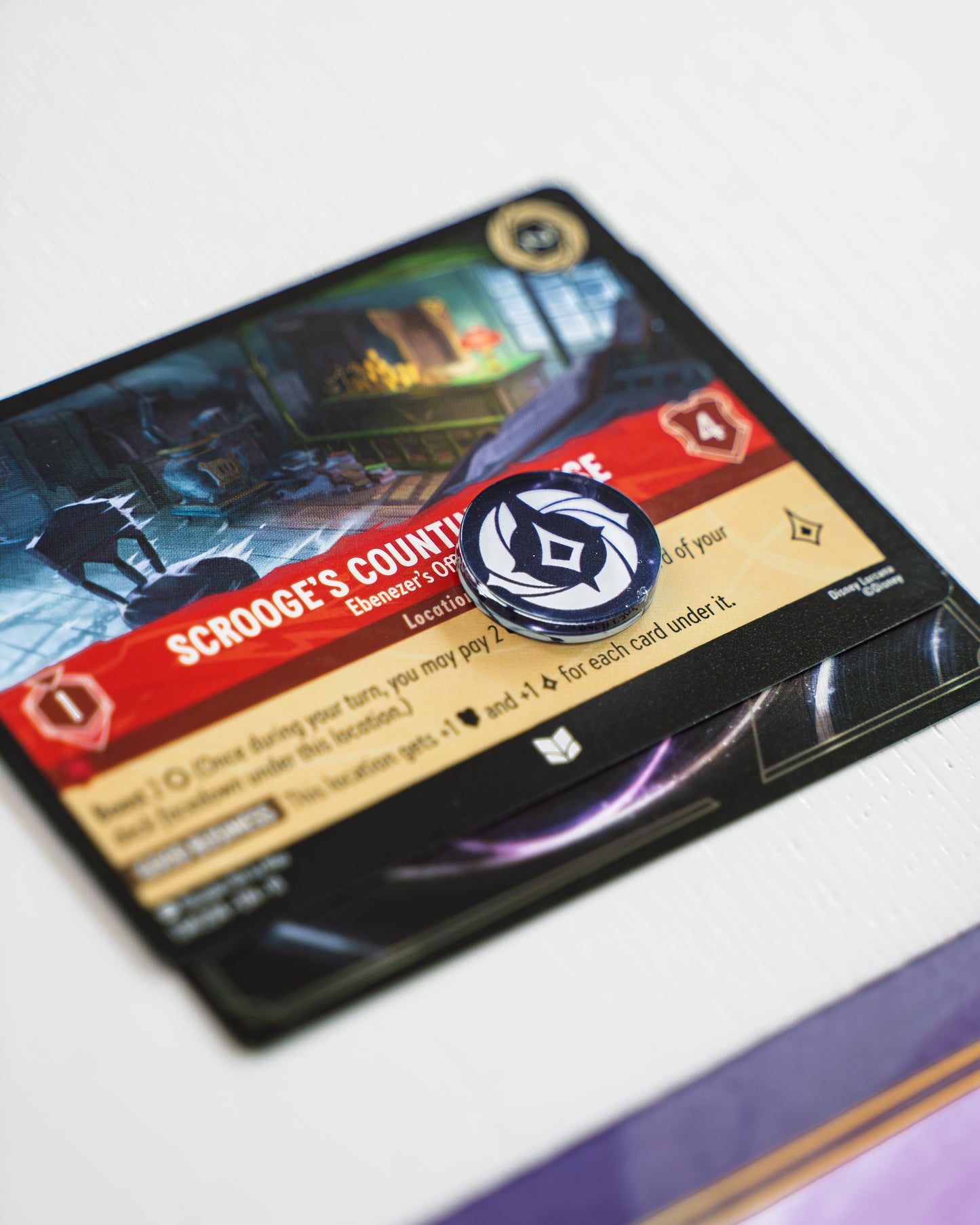 Lorcana TCG Bundle | Acrylic Game Tokens | Double-Sided Print