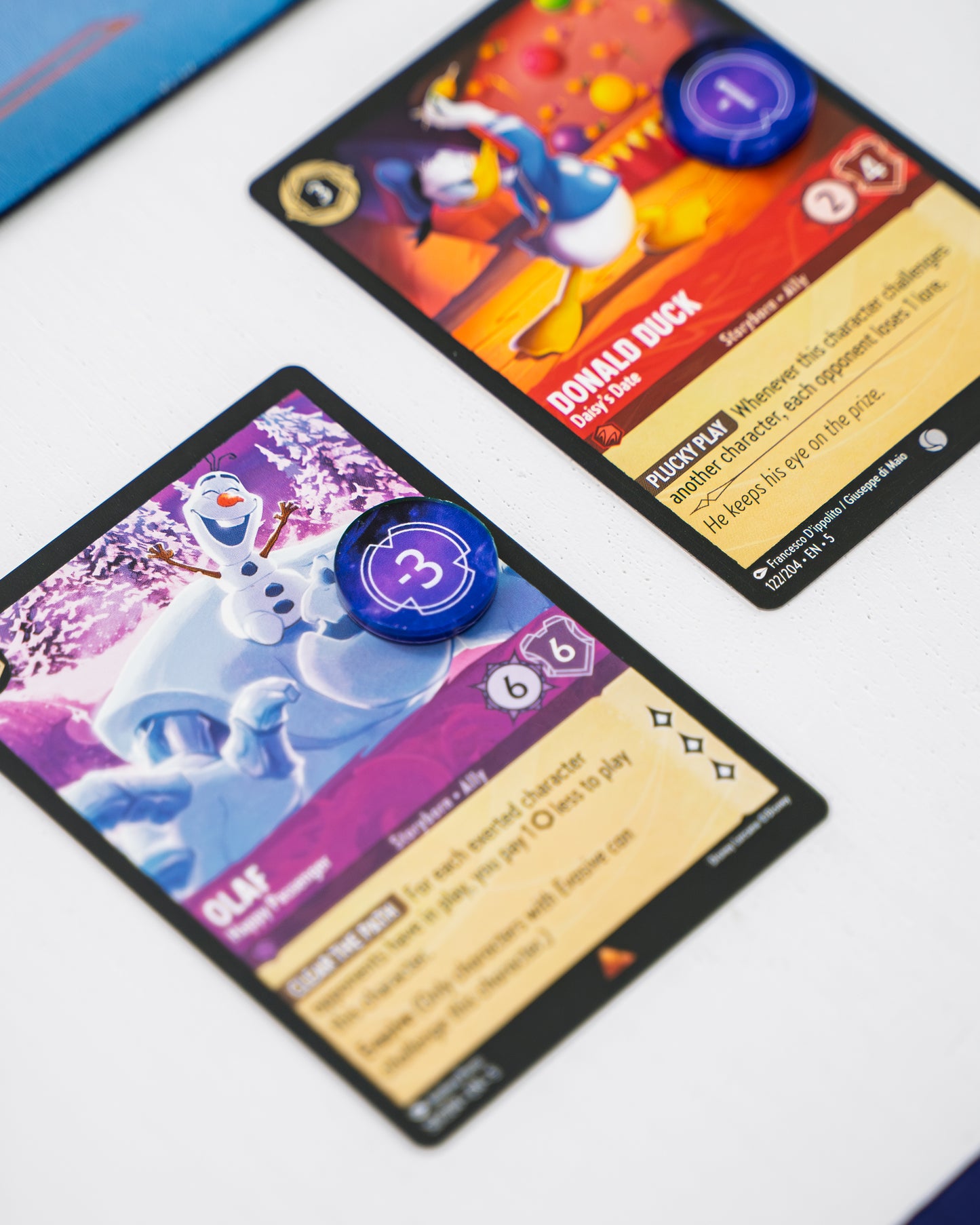 Lorcana TCG Bundle | Acrylic Game Tokens | Double-Sided Print