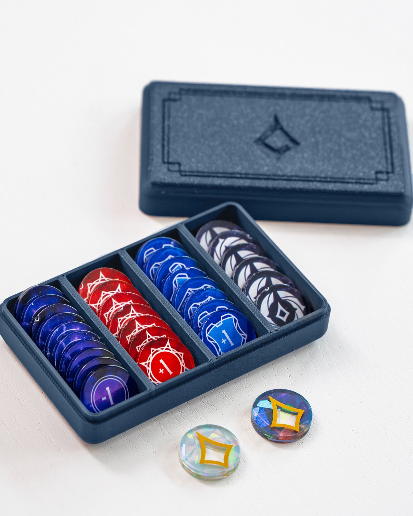 Lorcana TCG Bundle | Acrylic Game Tokens | Double-Sided Print