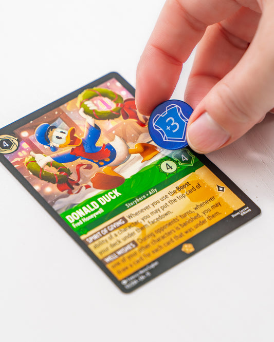 Lorcana TCG Bundle | Acrylic Game Tokens | Double-Sided Print