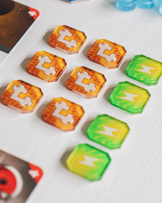 SETI Bundle Tokens | Acrylic Game Tokens – 0.75" | Double-Sided Print