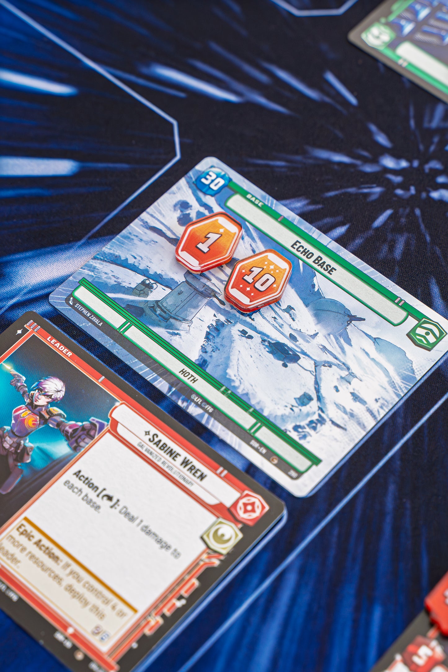 Star Wars Unlimited TCG Bundle | Acrylic Game Tokens | Double-Sided Print