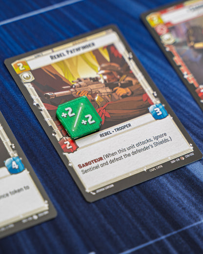 Star Wars Unlimited TCG Bundle | Acrylic Game Tokens | Double-Sided Print