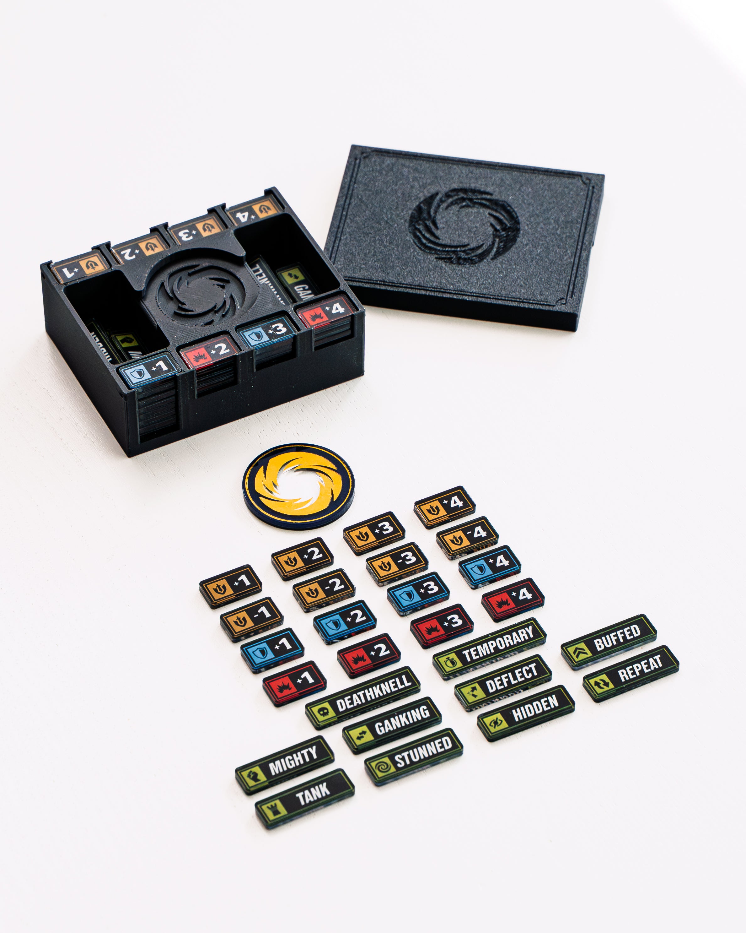 Riftbound TCG Bundle | Acrylic Game Tokens | Double-Sided Print