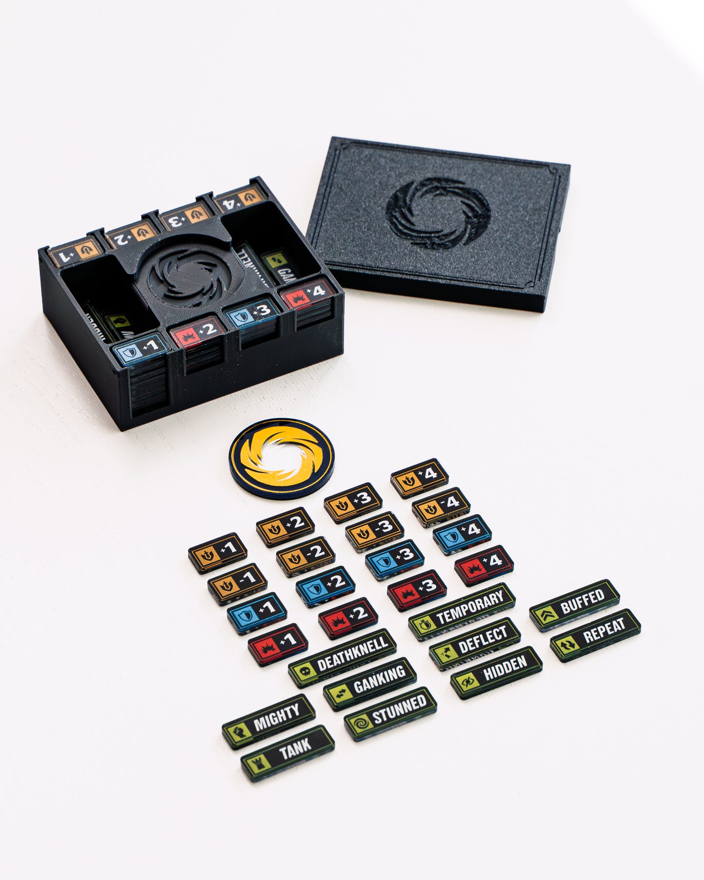 Riftbound TCG Bundle | Acrylic Game Tokens | Double-Sided Print