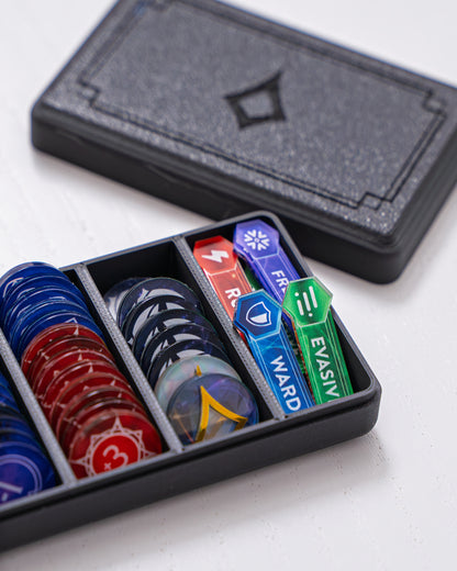 Lorcana TCG Bundle | Acrylic Game Tokens | Double-Sided Print