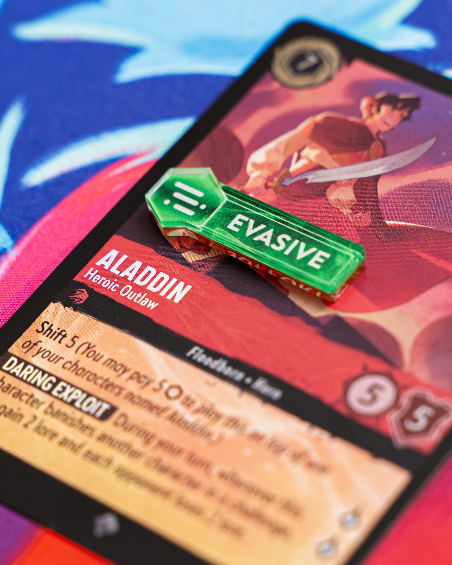 Lorcana TCG Bundle | Acrylic Game Tokens | Double-Sided Print